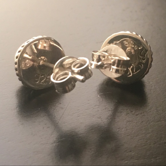 Amethyst Sterling Silver 925 Earrings - Picture 6 of 8